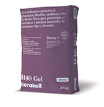 Gel‑Adhesivo estructural, altamente flexible, multiuso, tixo & fluido, H40 gel de Kerakoll. Blanco. 20 Kg